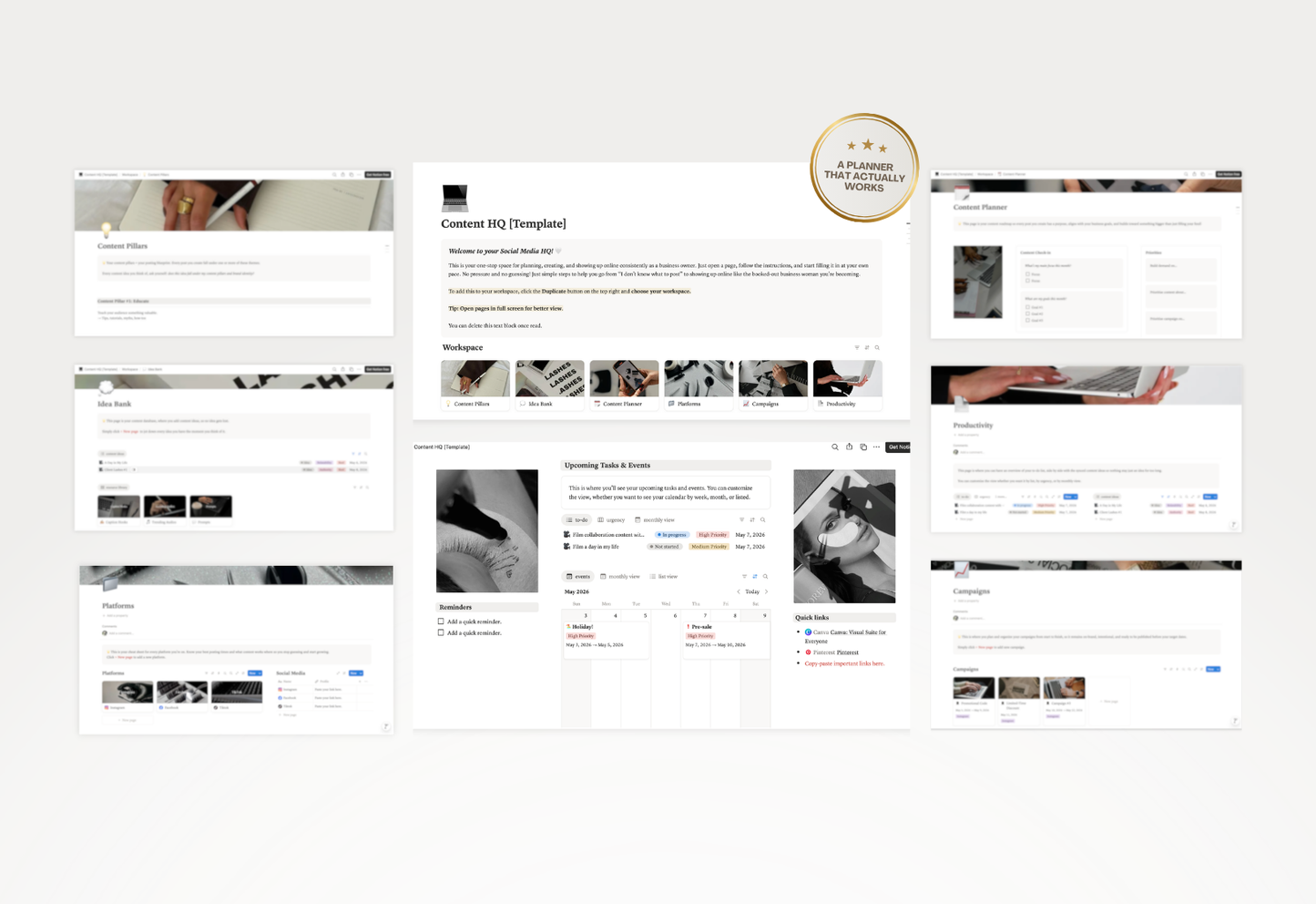 Business Content Planner