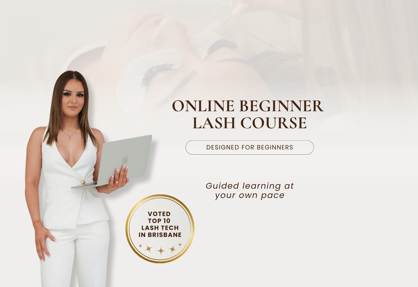 ONLINE BEGINNER EYELASH COURSE