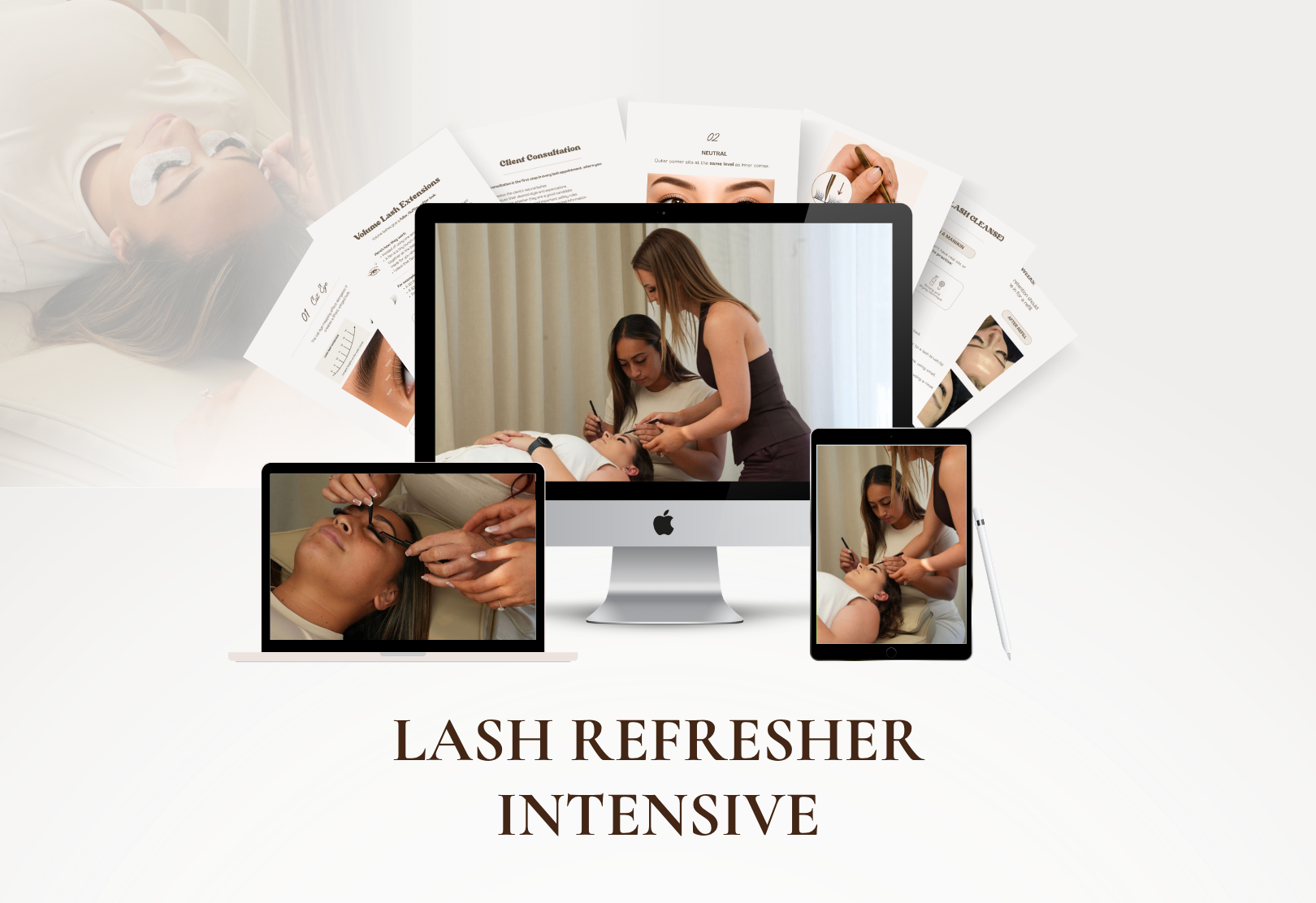 Lash Refresher Intensive for trained lash artists