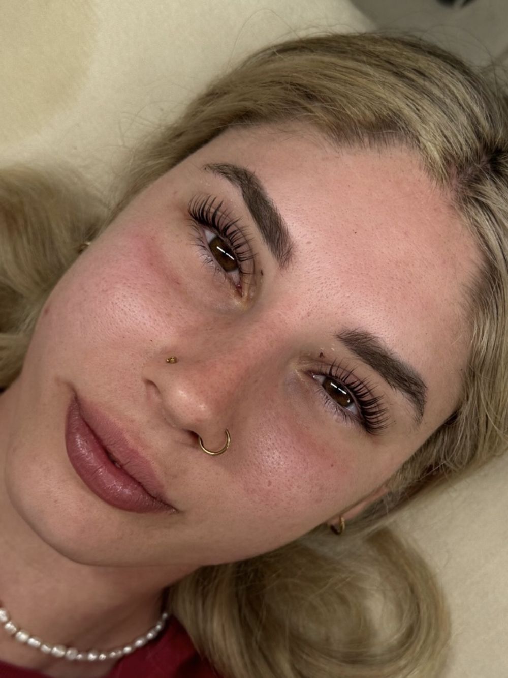 Korean lash lift and tint results at Lashed by Holly-Rose North Lakes