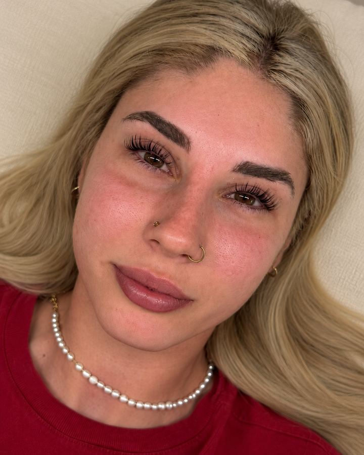 Korean Lash Lift on a client at Lashed by Holly-Rose, North Lakes